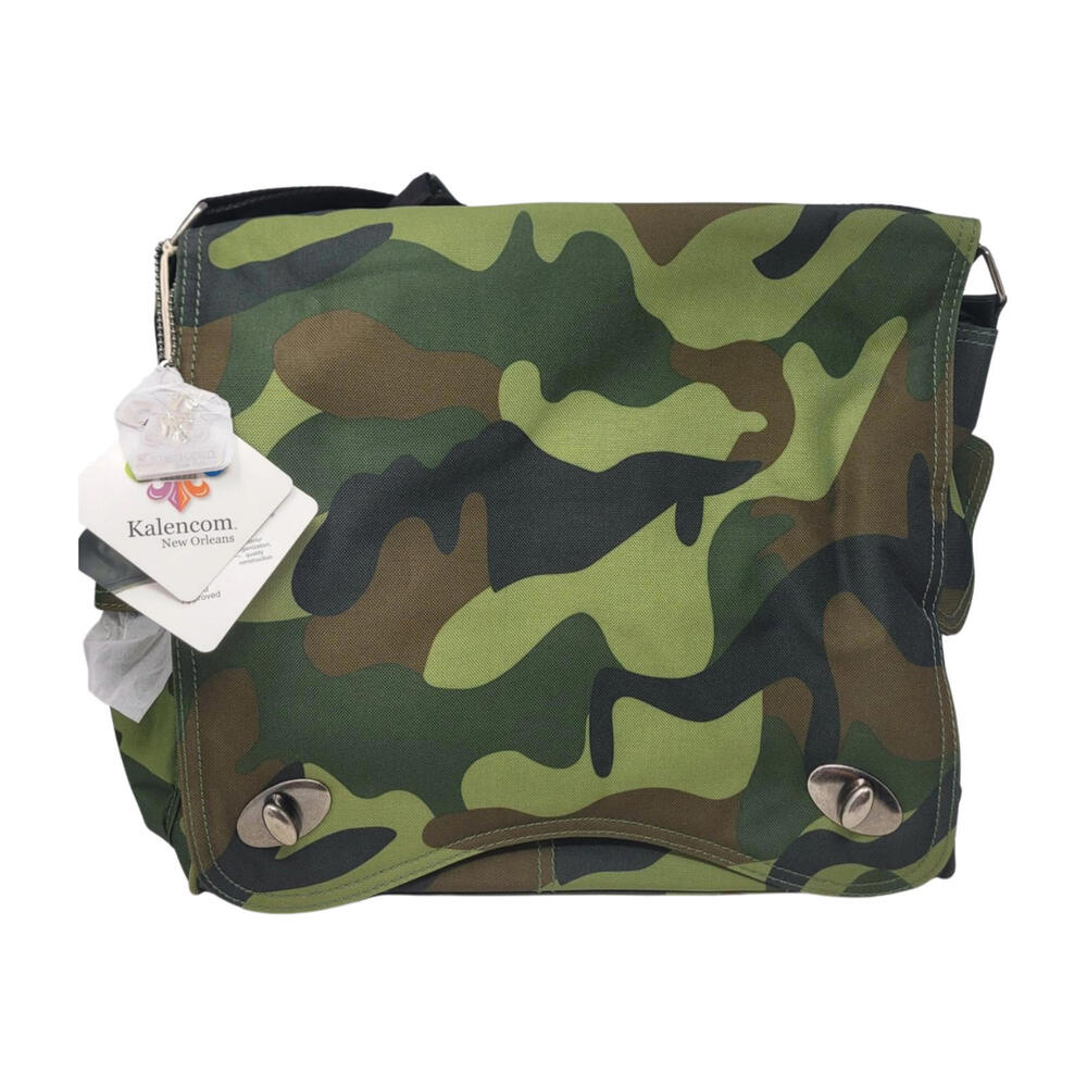 Kalencom Water Resitant Sam's Duck Goose Diaper Messenger Bag Green Camouflage